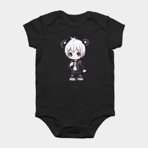 Kawaii Loner Baby Bodysuit by animegirlnft